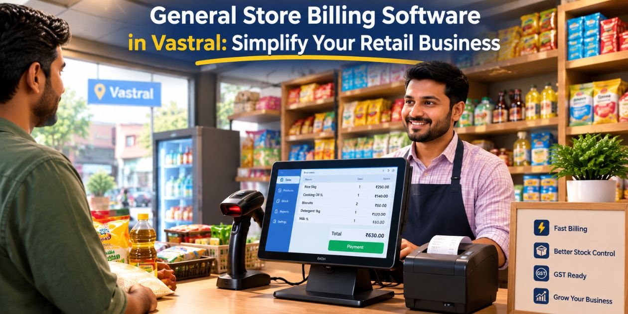 General Store Billing Software in Vastral: Simplify Your Retail Business